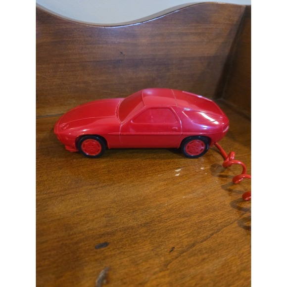 Dialfone Other - Vintage 1985 Telephone Dialfone Red Sport Car Auto Novelty RC22 Phone Hong Kong